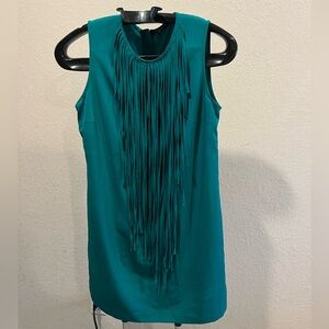 Zara Turquoise Sleeveless Dress